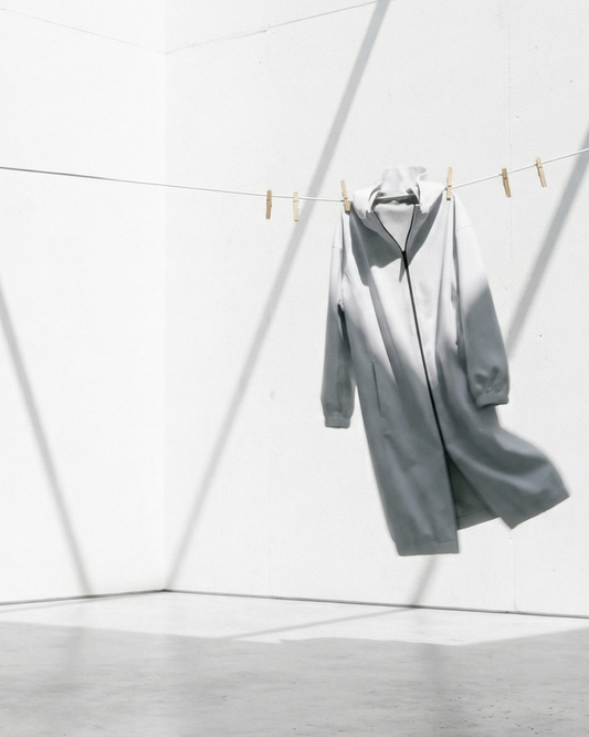 PLUVIO RAIN JACKET | Chalk