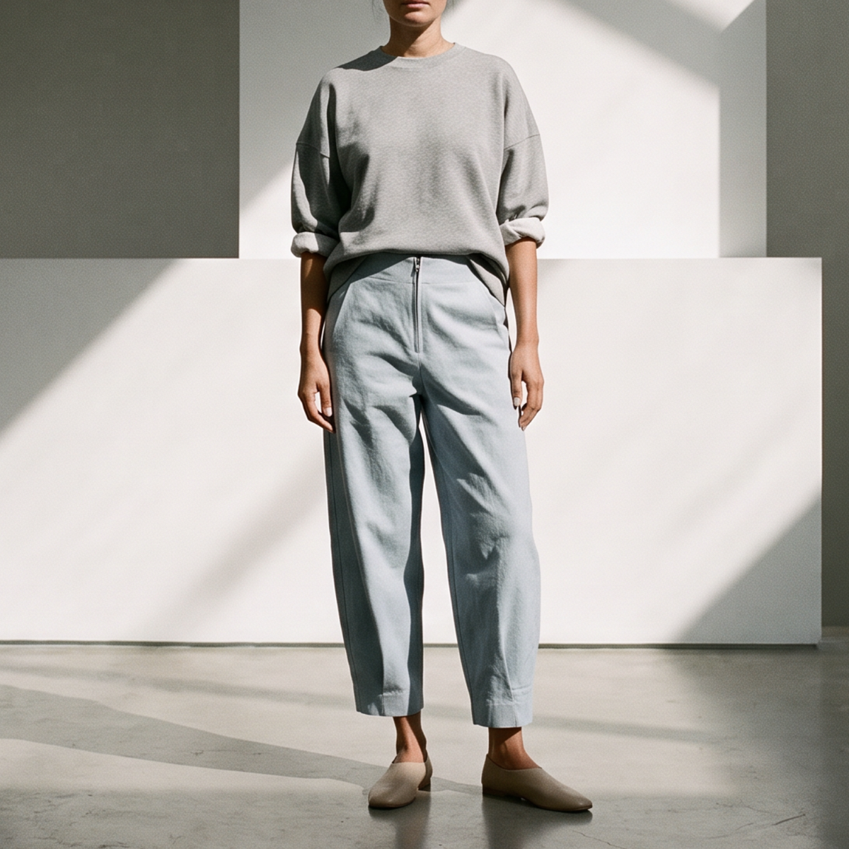 SLOANE MARU SWEATSHIRT | Grey Mix