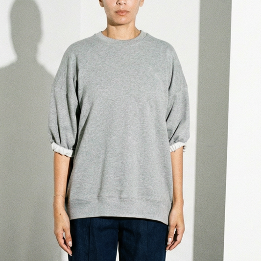 SLOANE MARU SWEATSHIRT | Grey Mix