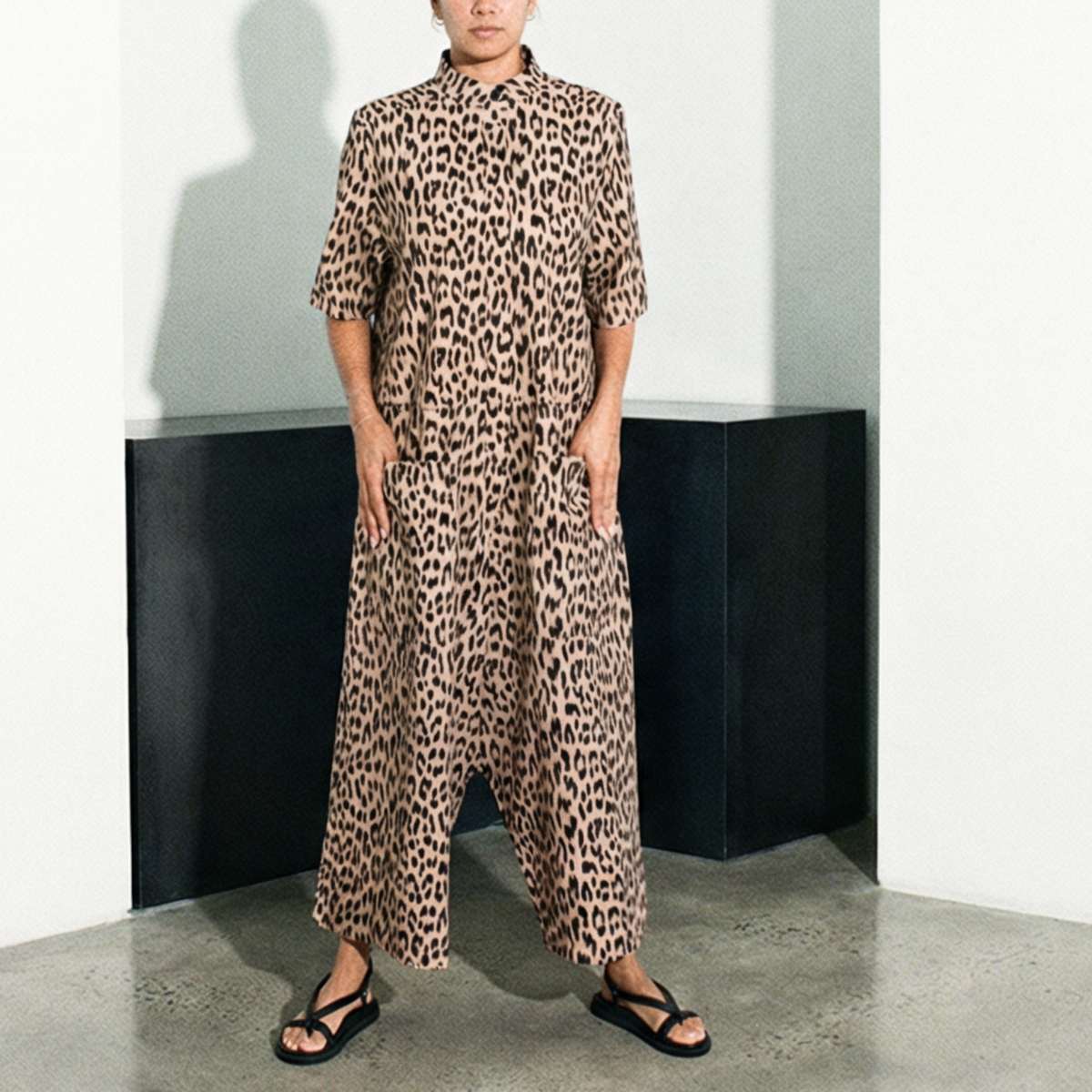 CHARLIE JUMPSUIT | Leopard