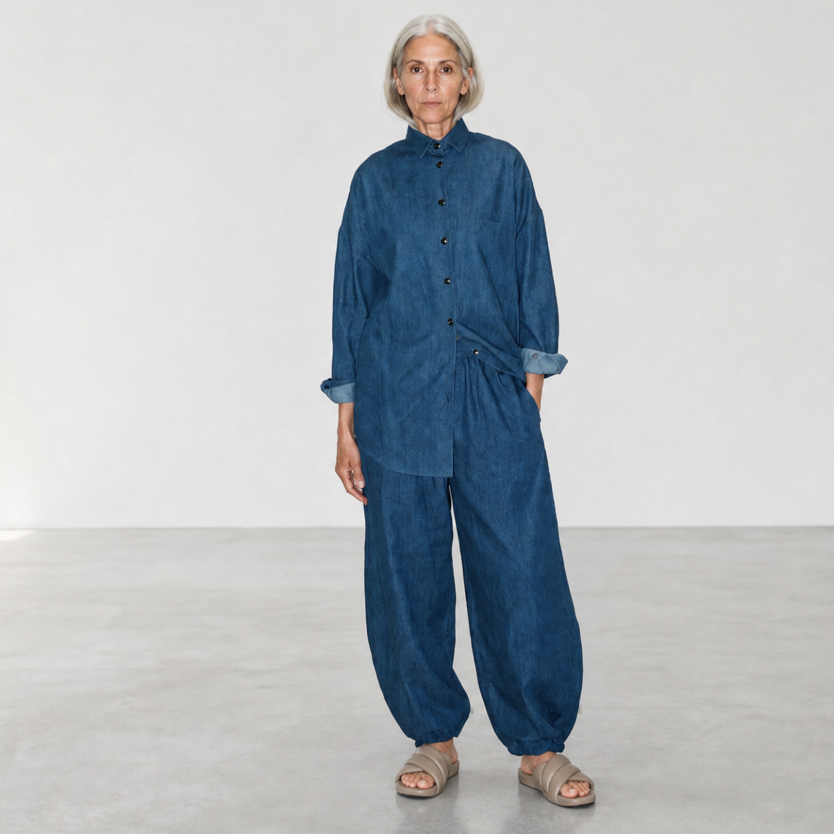 ASA BEAU SHIRT | Indigo