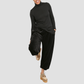 SIMON POPPY ROLLNECK Black