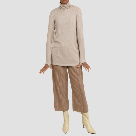 SIMON POPPY ROLLNECK Oatmeal