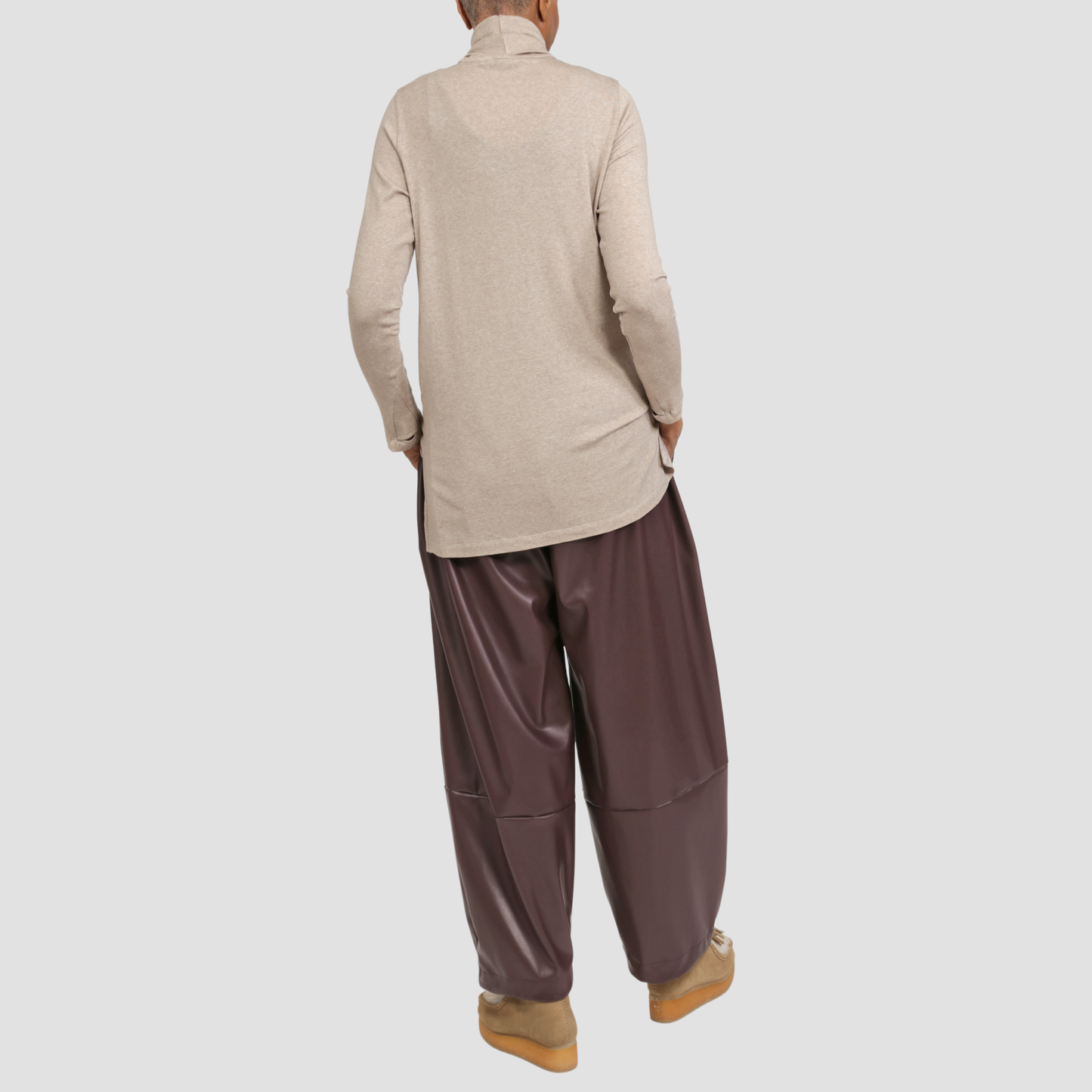 SIMON POPPY ROLLNECK Oatmeal