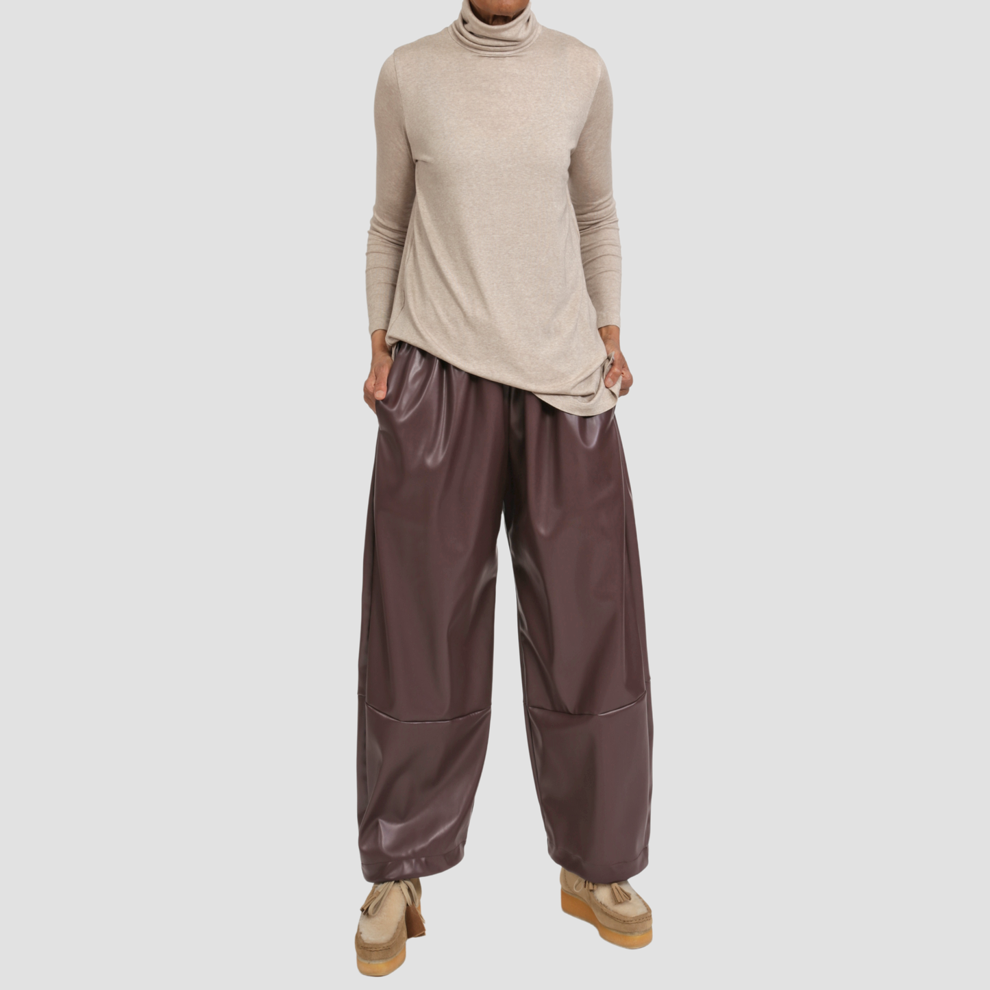 SIMON POPPY ROLLNECK Oatmeal