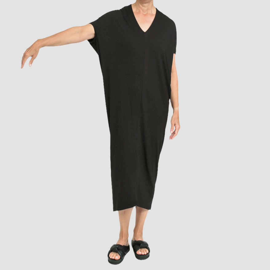 HALO PHOEBE DRESS Black