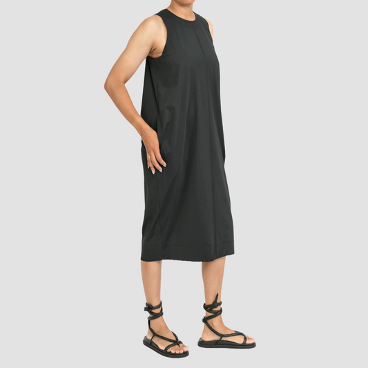 ECOTECH THEA DRESS Black