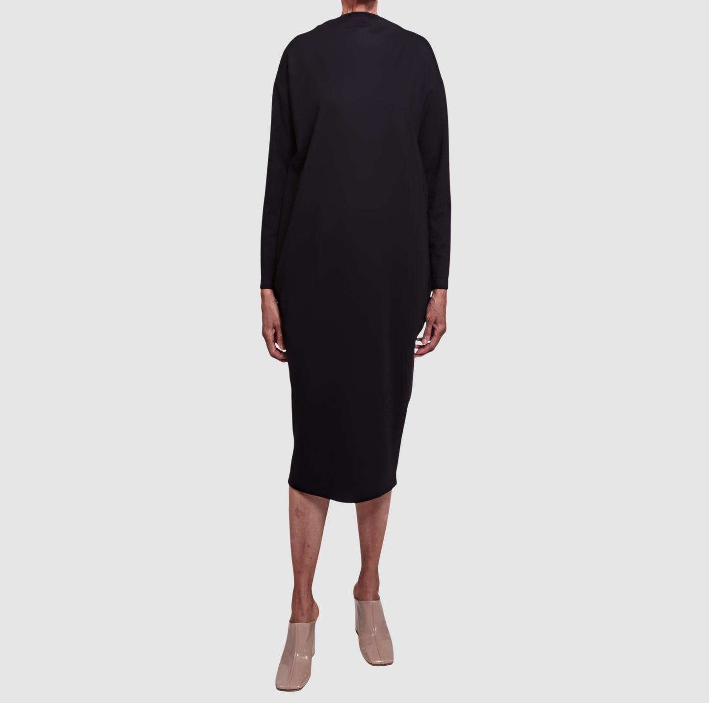 SILVA BATEAU DRESS Black