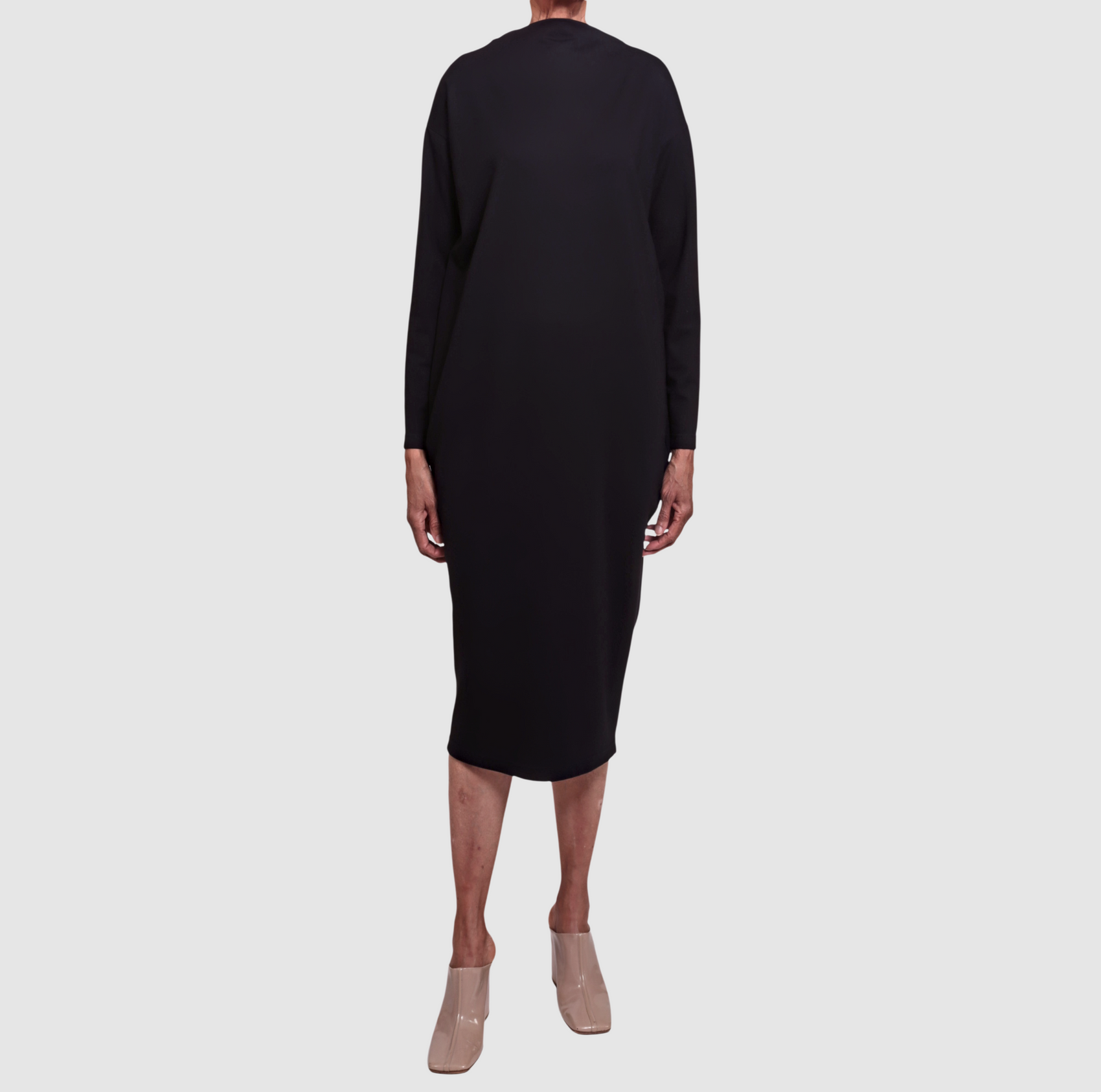SILVA BATEAU DRESS Black