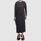SILVA NODO DRESS Charcoal