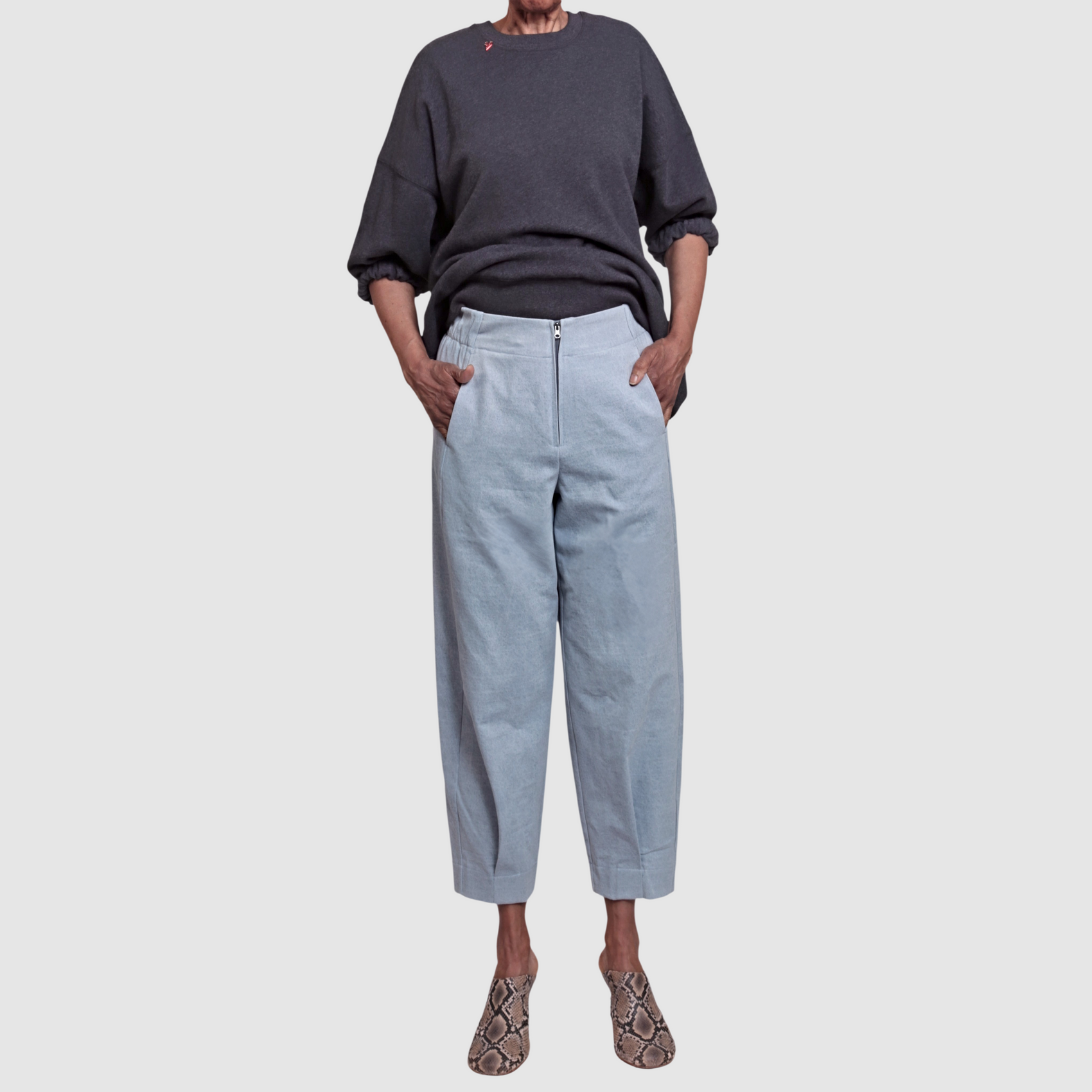 LE JEAN UNO PANT Ash