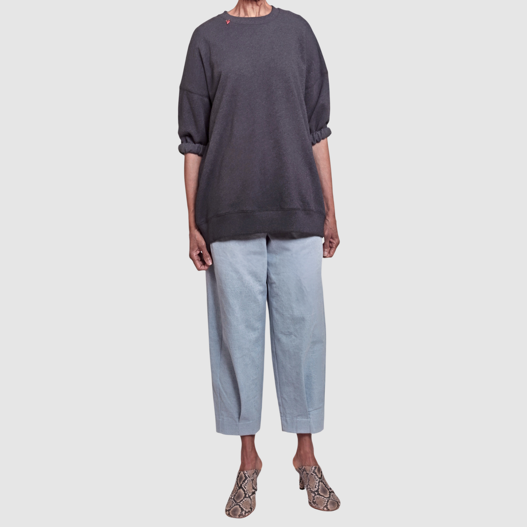 SLOANE MARU SWEATSHIRT Charcoal