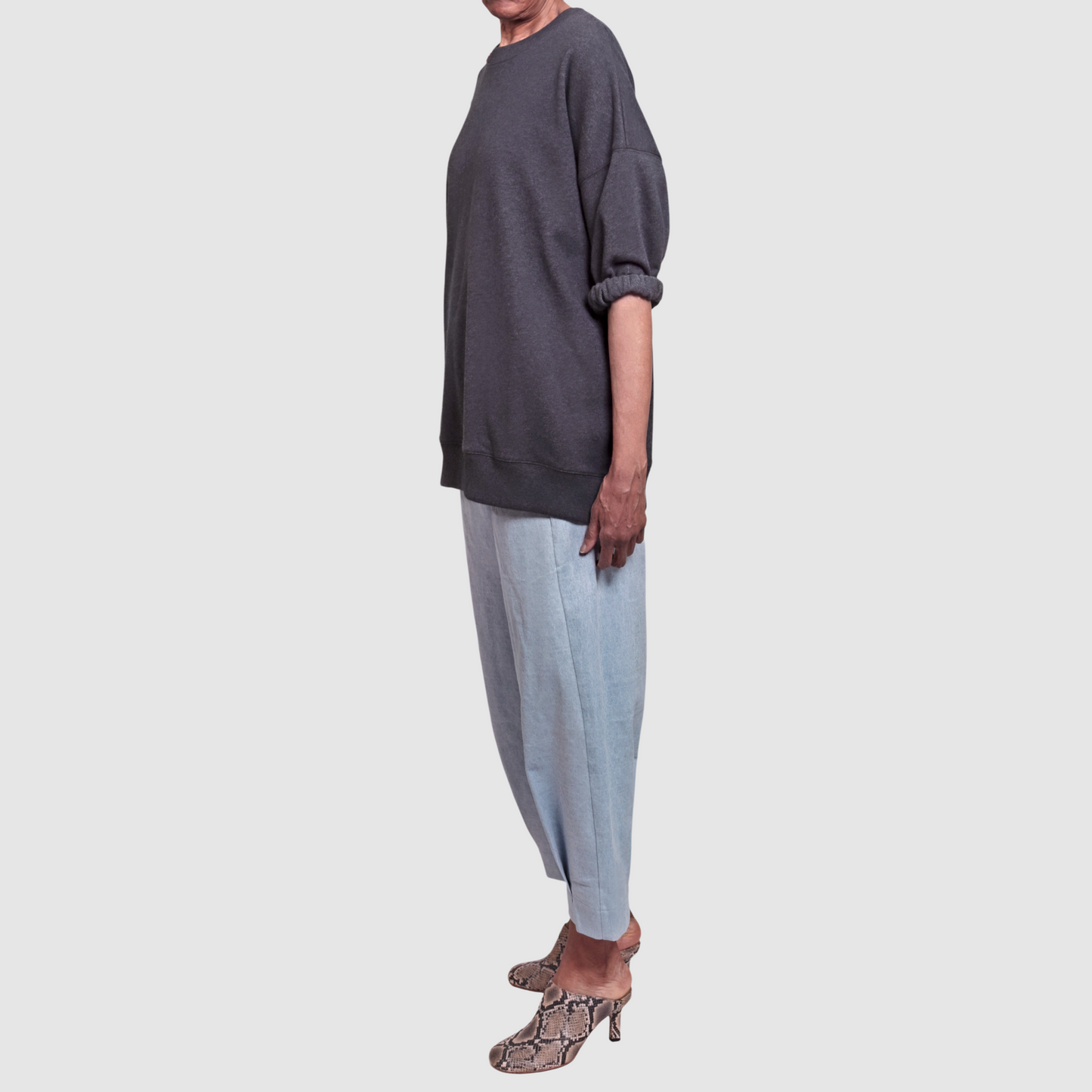 SLOANE MARU SWEATSHIRT Charcoal
