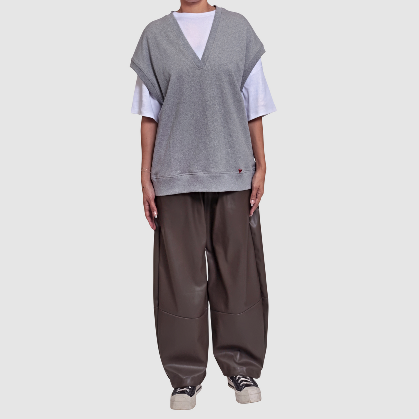 SLOANE SU VEST Grey Mix