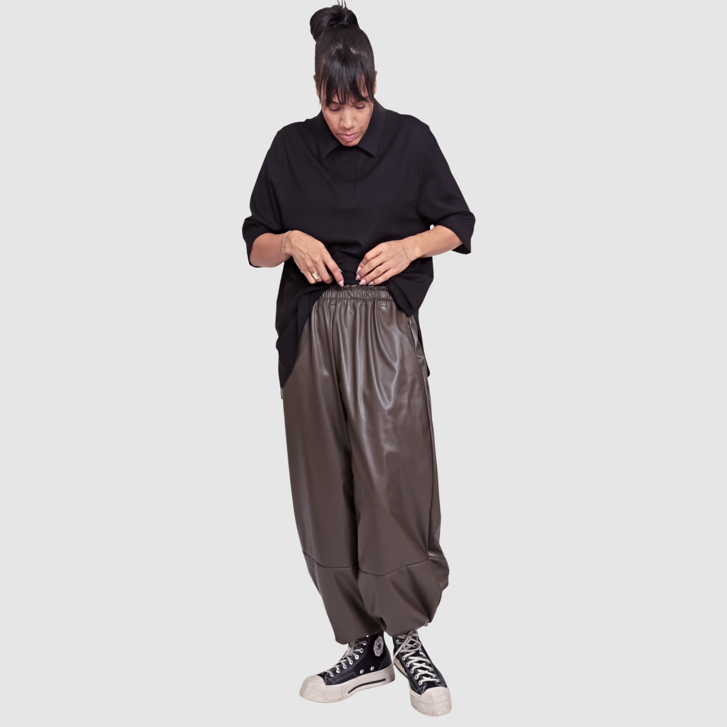ZEYA CINCH PANT Bark
