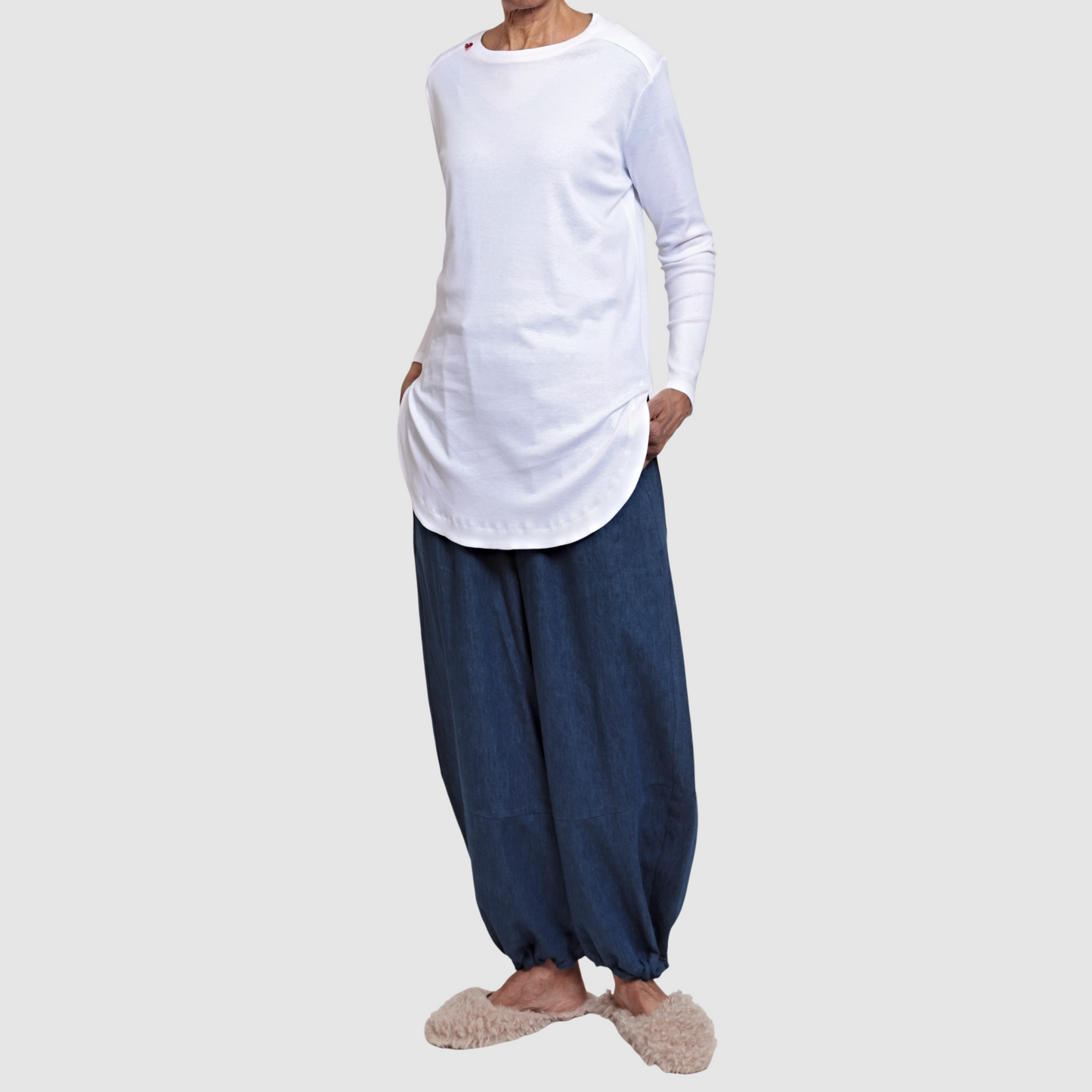 FINA HALO CREW White