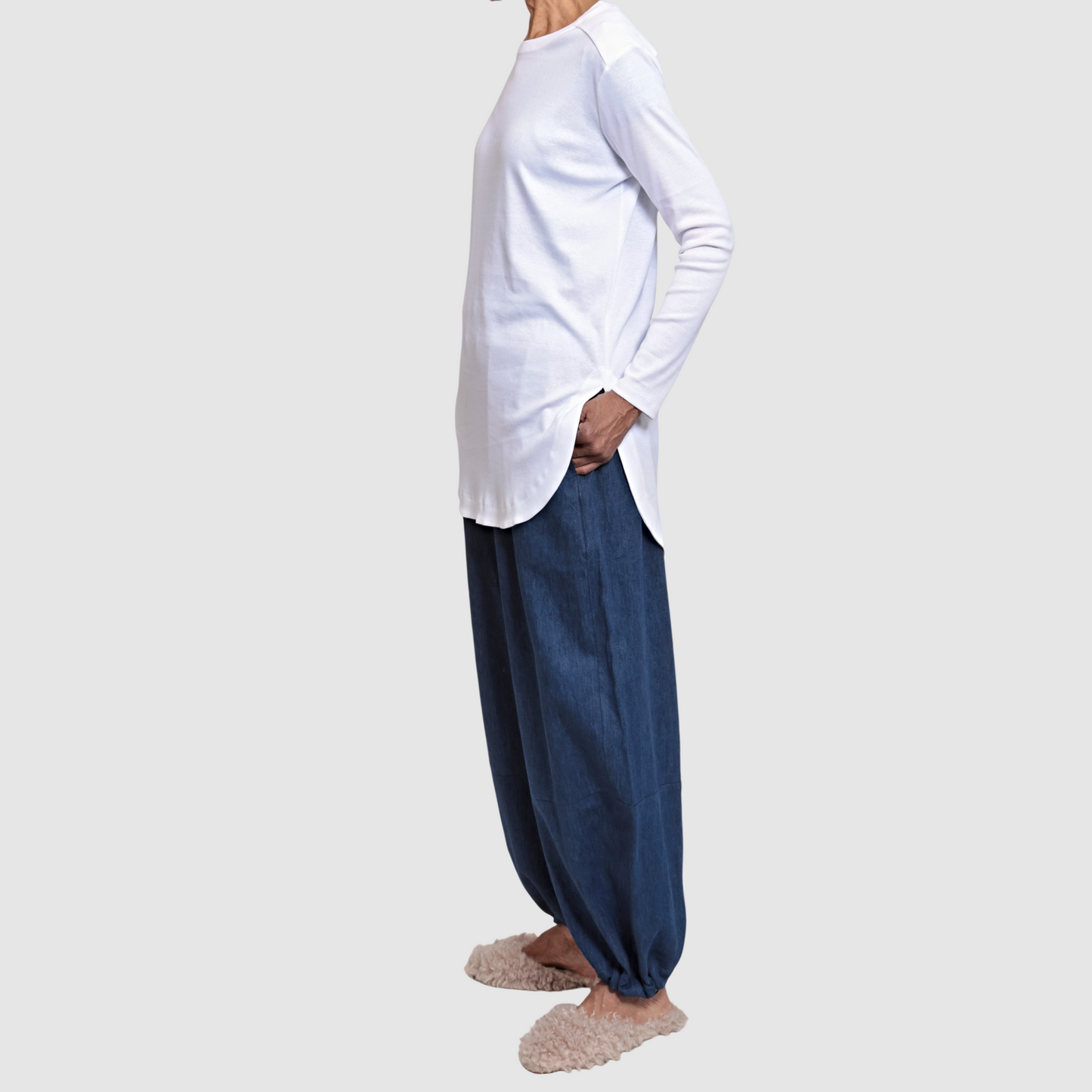 FINA HALO CREW White