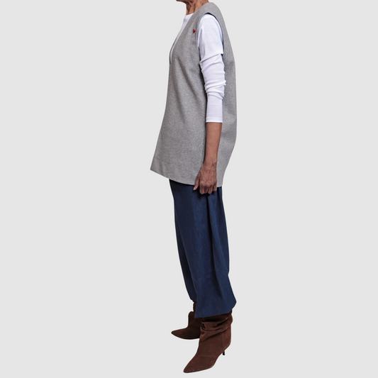 AMIRA KASA VEST Grey Mix