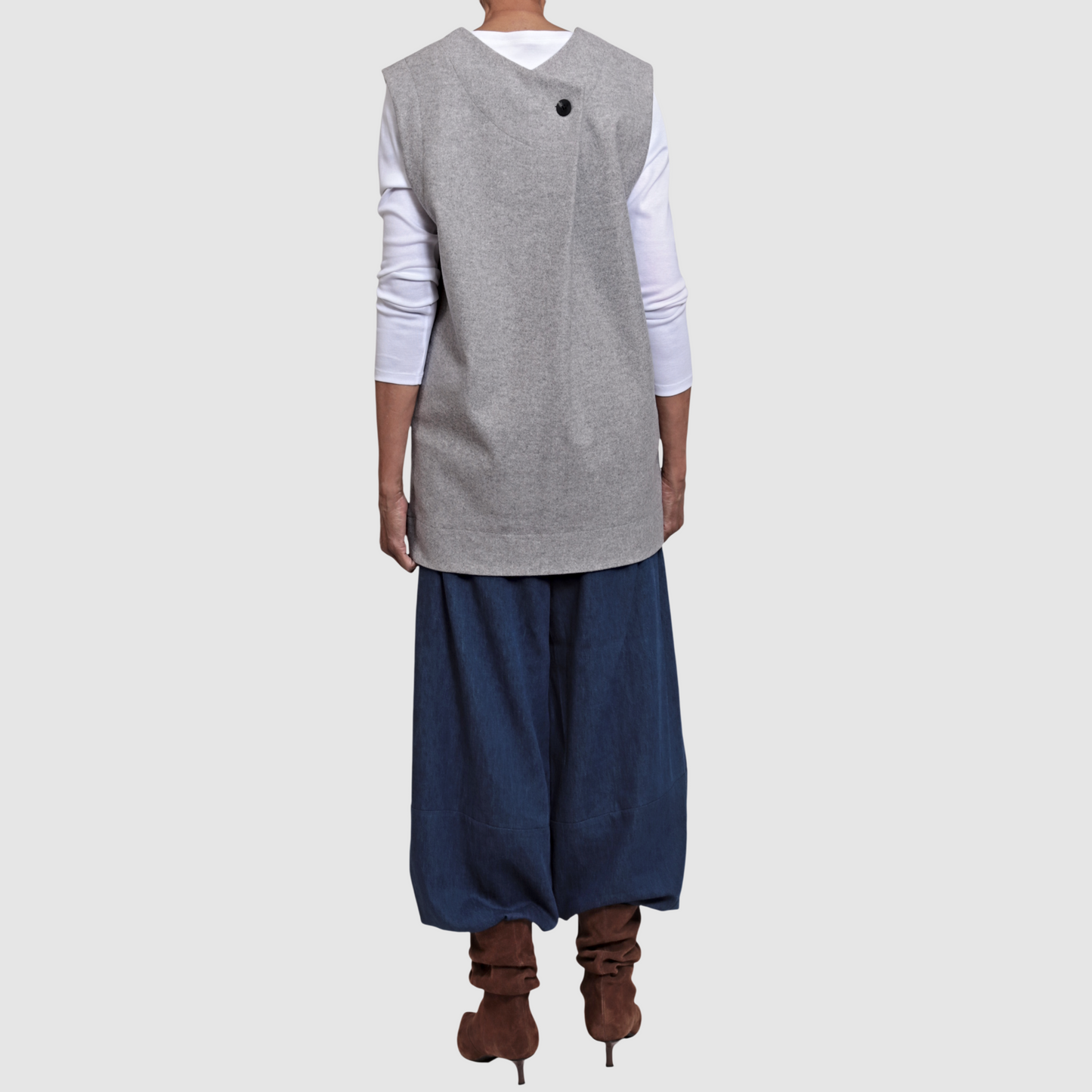 AMIRA KASA VEST Grey Mix
