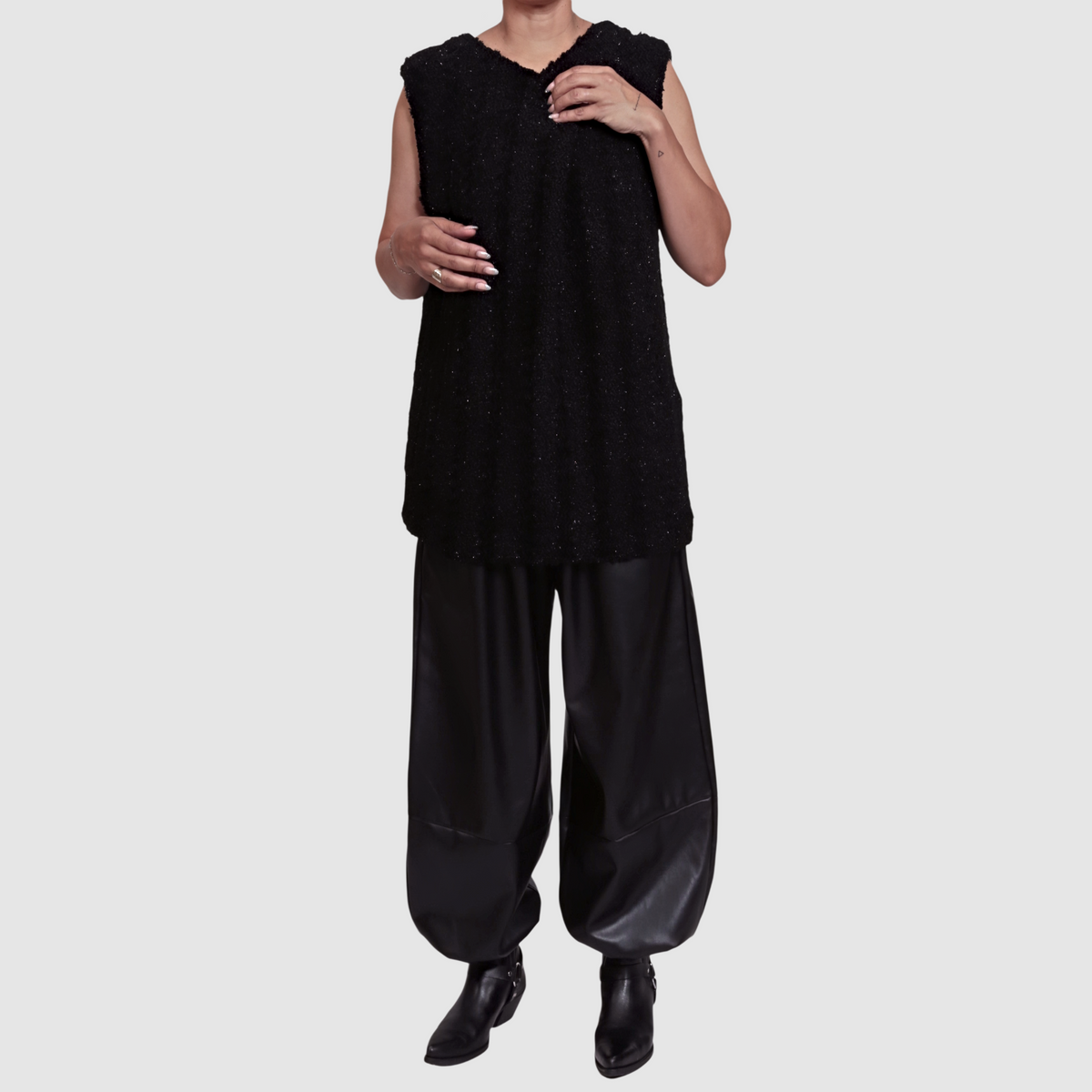 ZEYA CINCH PANT | Onyx
