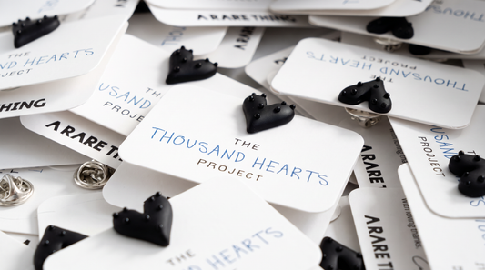 THOUSAND HEARTS - Black/Black (limited edition)