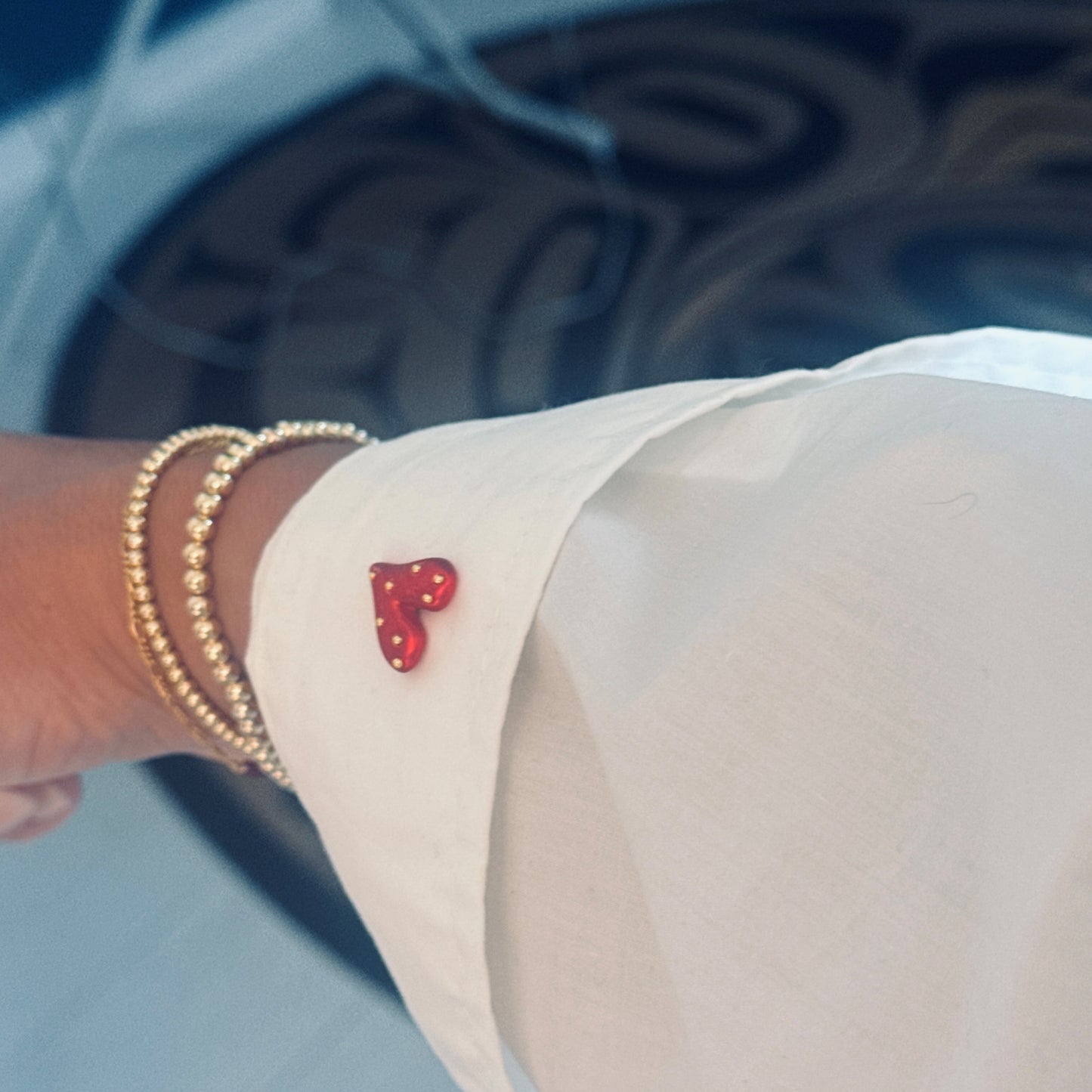 THOUSAND HEARTS - Red/Gold